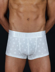 White trunks men underwear Christmas Boxer Trunks