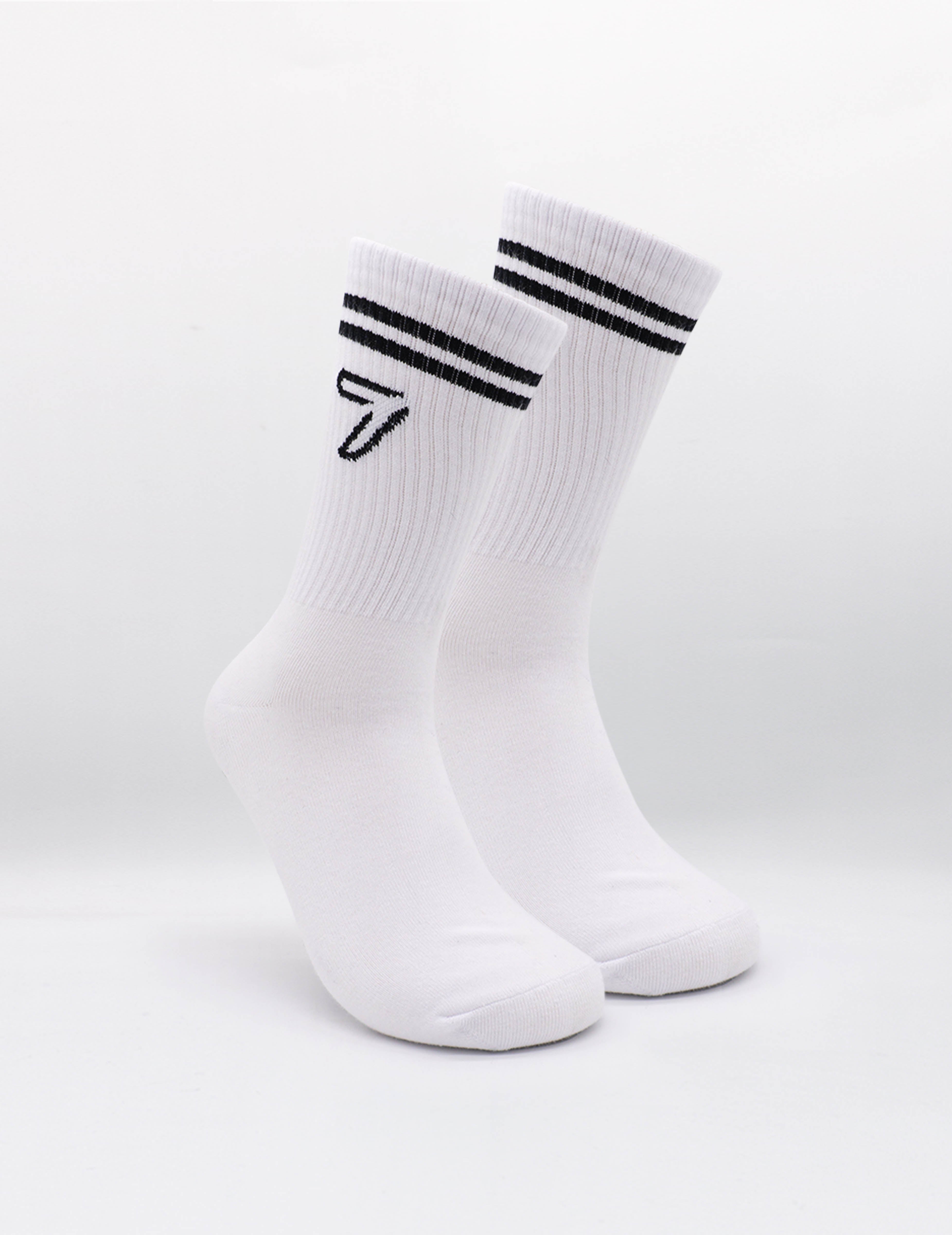 Men white socks