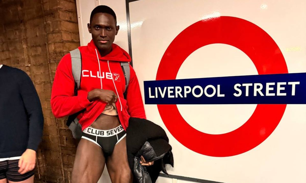 London No Trousers Tube Ride 2026