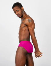 Man wearing 'Club Seven' briefs underwear 