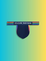 Rainbow Pride Navy Thong