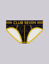Prisma Black Print Briefs
