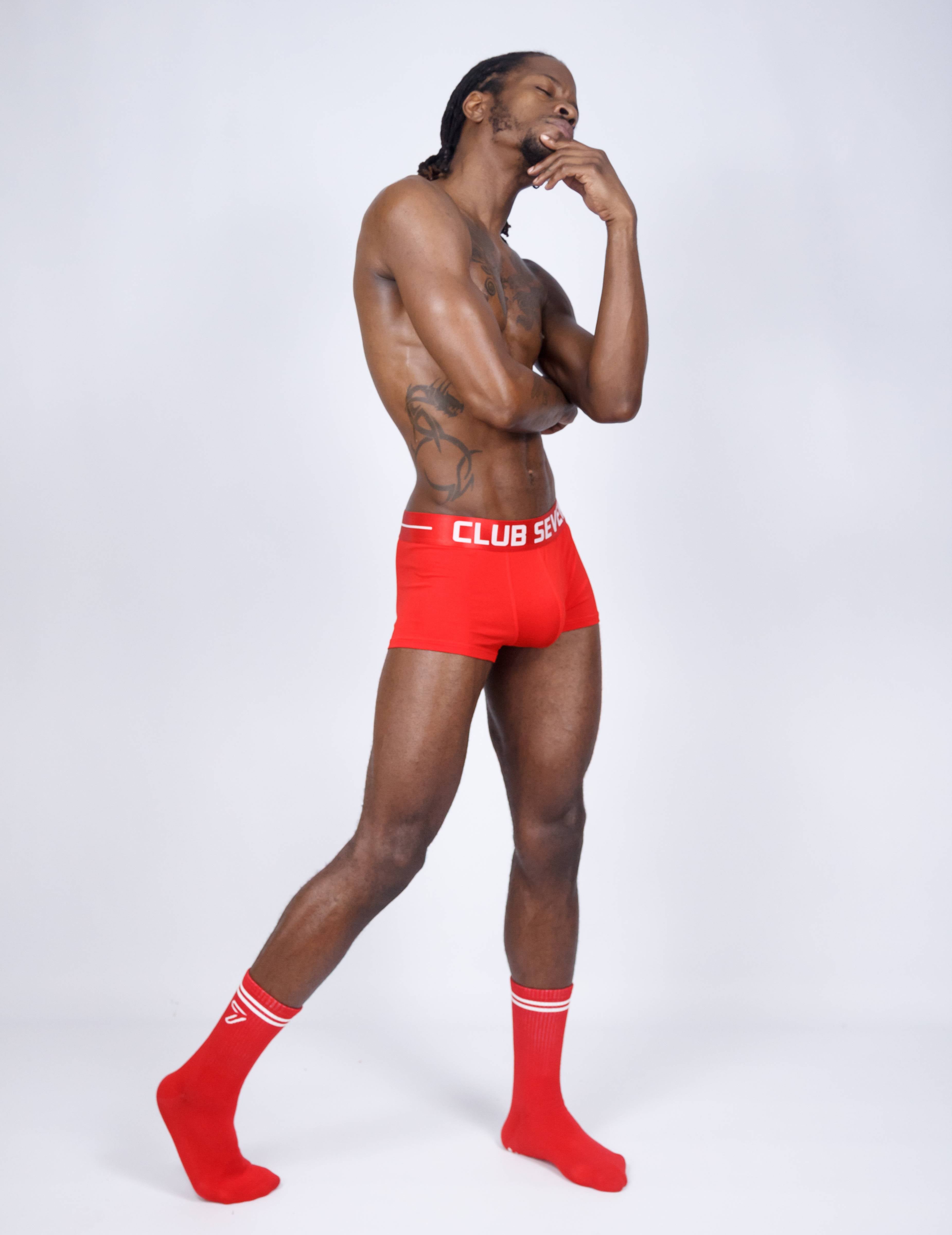 Christmas Red Trunks Club Seven Menswear