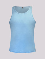 Oxidized Blue Vests Top