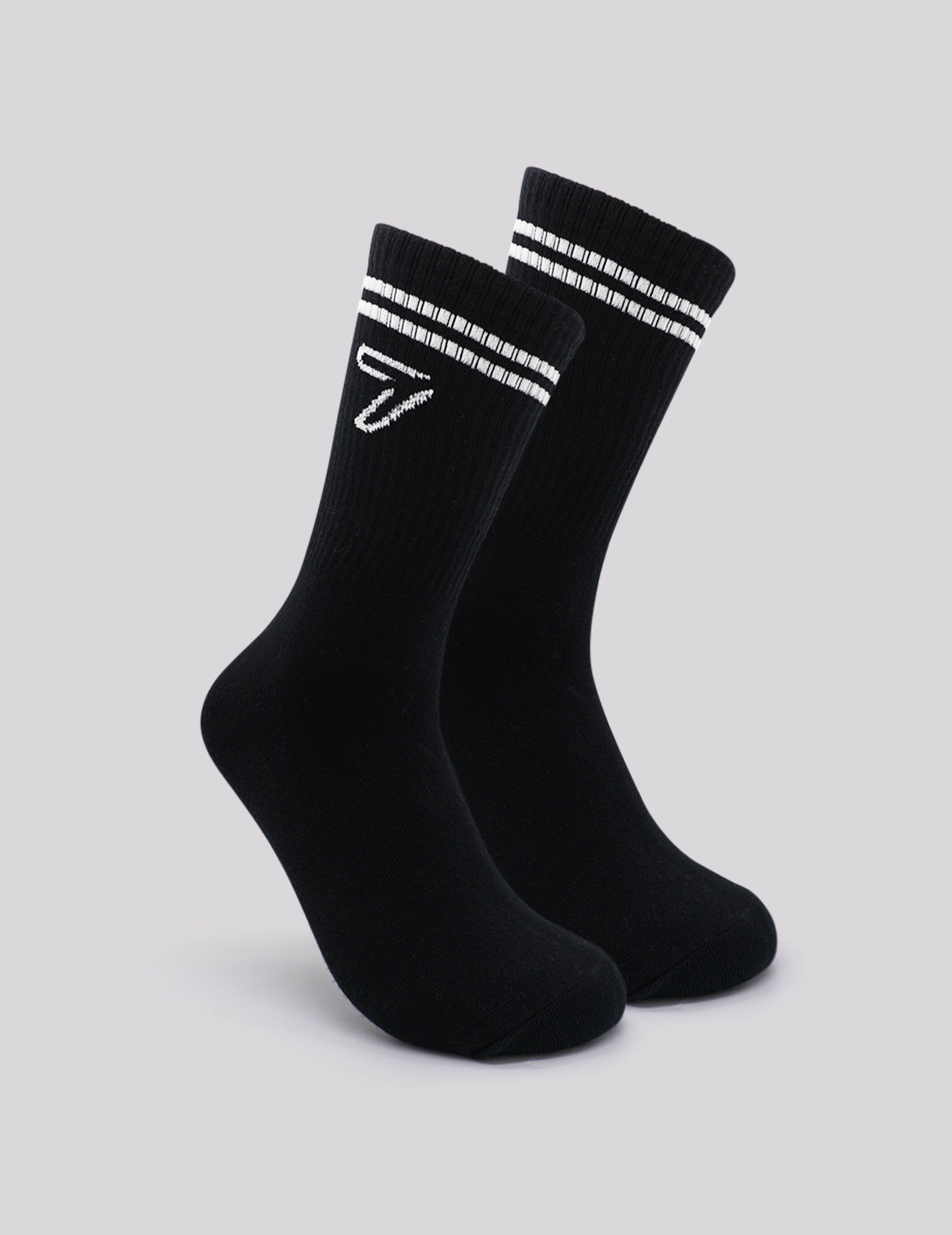 Official New Era Premium Black Socks B5773_471